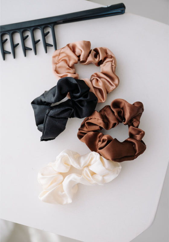 Silky Scrunchies