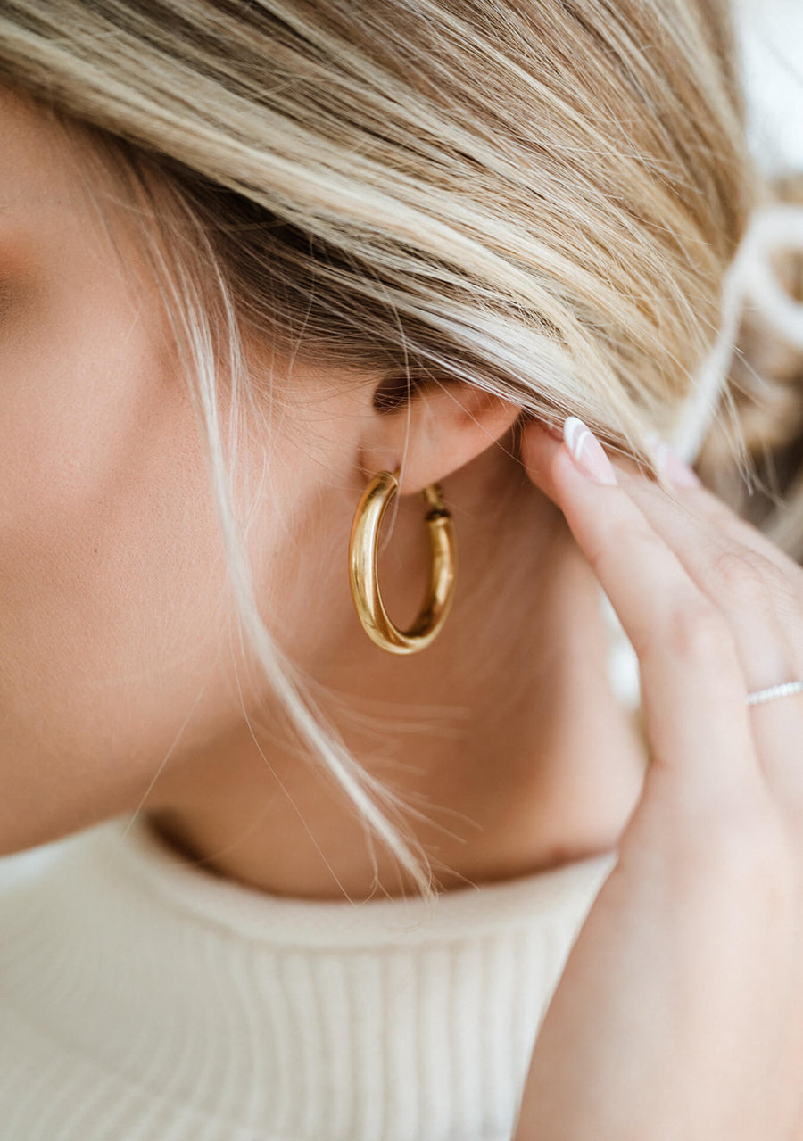 The Cara Hoop Earrings